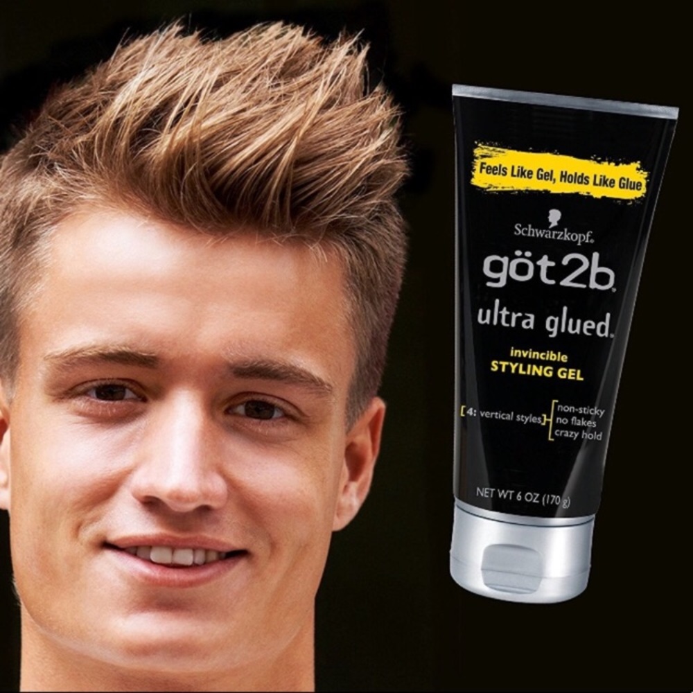 MEN’S GOT2B Ultra Glued Invincible Spiking Gel*NWT